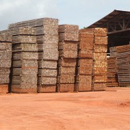 Mazière stock de bois